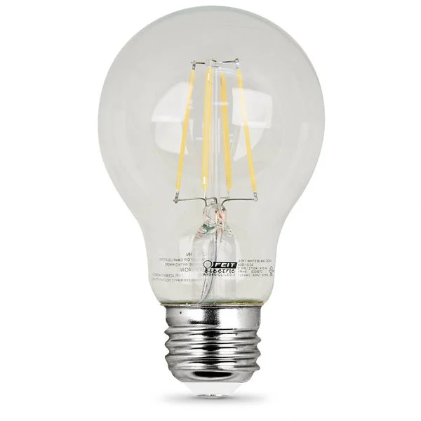 Feit Electric A1960 CL 850 LED Dimmable Light Bulb 800 Lumen 5000K