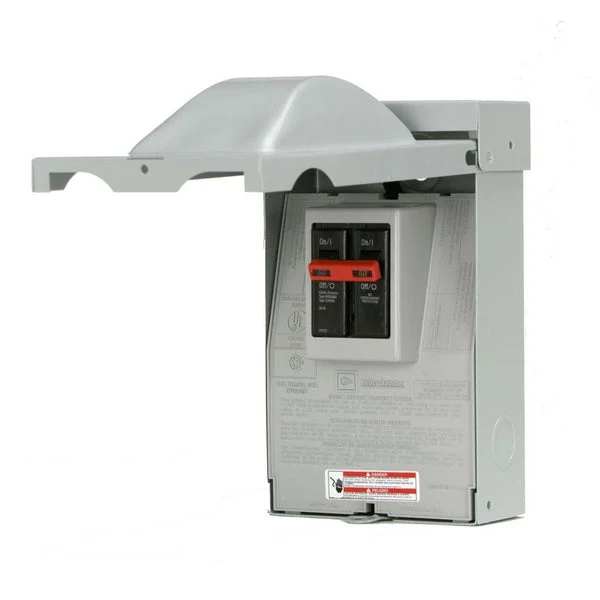 Eaton DPB222RP Air Conditioning Disconnect Galvanized 240 Volts AC Unit Disconnect Box