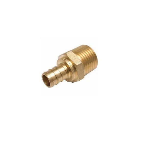 SharkBite UC142LFA Lead Free Thread Male Adapter 1-Inch x 3/4-Inch Brass Plumbing Fitting