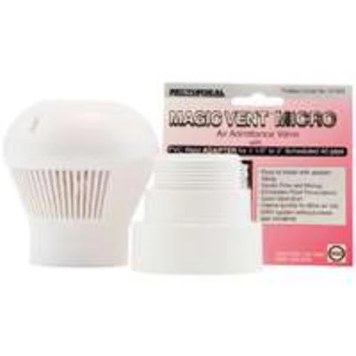 Rectorseal 97400 Magic Vent Micro Size Air Admittance Valve with Tape for Plumbing