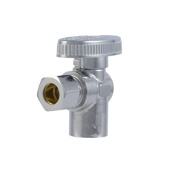 SharkBite NSWTA1238Z Brass Quarter Turn Angle Valve 1/2 x 3/8 Inch