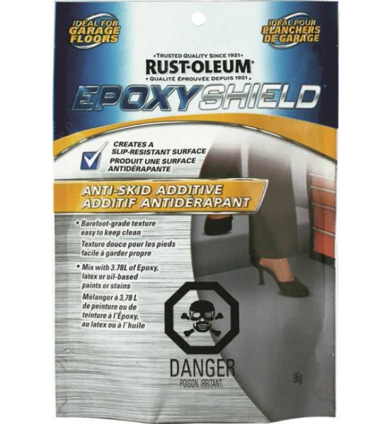 Rust-Oleum 278490 EPOXYSHIELD Anti-Skid Additive White 72g for Non-Slip Surfaces