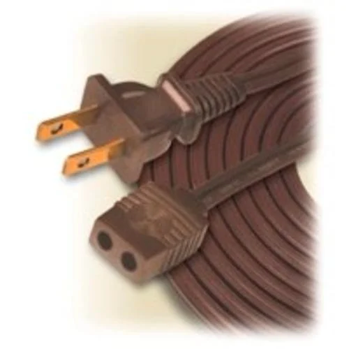 Coleman Cable 0295 Brown Household Appliance Cord 18/2 x 6'