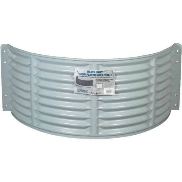 Amerimax 75204 Plastic Area Wall 12 Inch for Drainage and Landscaping