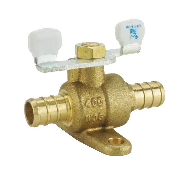 Apollo APXV34T Ball Valve with Mounting Pad Brass 3/4 Inch