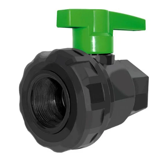 Green Leaf SU125E Union Ball Valve 1-1/4 Inch Brass Plumbing Valve