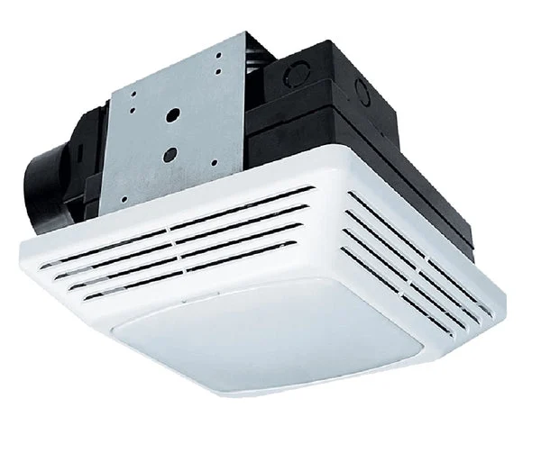 Air King BFQL120 Exhaust Fan with LED Light Series 120 CFM for Bathrooms