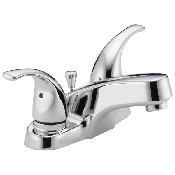 Peerless P299628LF Two Handle Lavatory Faucet Chrome Finish for Sink Installation