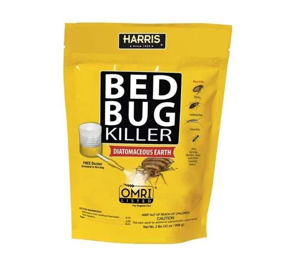 Harris HDE-32P Diatomaceous Earth Bed Bug Killer 32 Oz