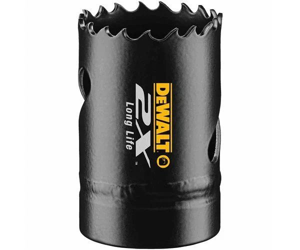 DeWalt DWA1812 2X Bi-Metal Long Life Hole Saw 3/4 Inch Black