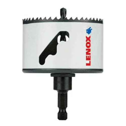 Lenox 1772961 Bi-Metal Arbored Hole Saw 2-3/4 Inch for Metal and Wood Cutting