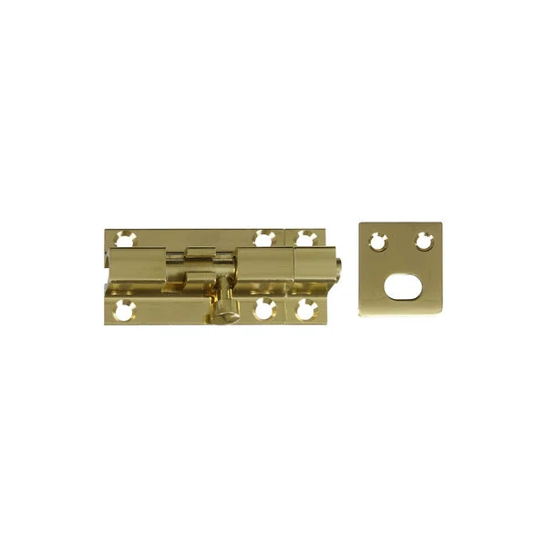 Stanley N216-002 Solid Brass Barrel Bolt 2-1/4 Inch