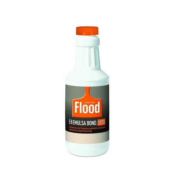 Flood FLD41-04 E-B Emulsa Bond Latex-Oil Paint Additive 1 Quart for Enhanced Adhesion