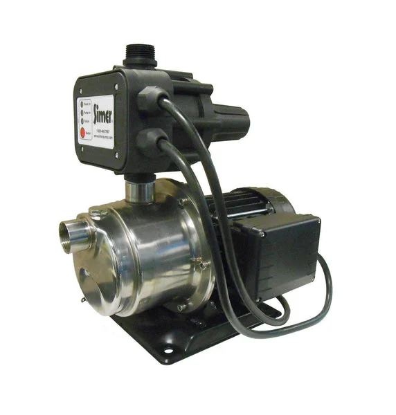 Simer 4075SS-01 Stainless Steel Pressure Water Booster Pump 3/4 HP for Home Use
