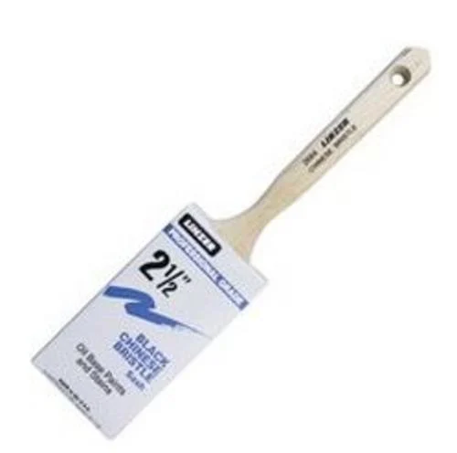 Linzer 2664-2.5 Black China Flat Sash Paint Brush 2.5 Inch Professional Quality