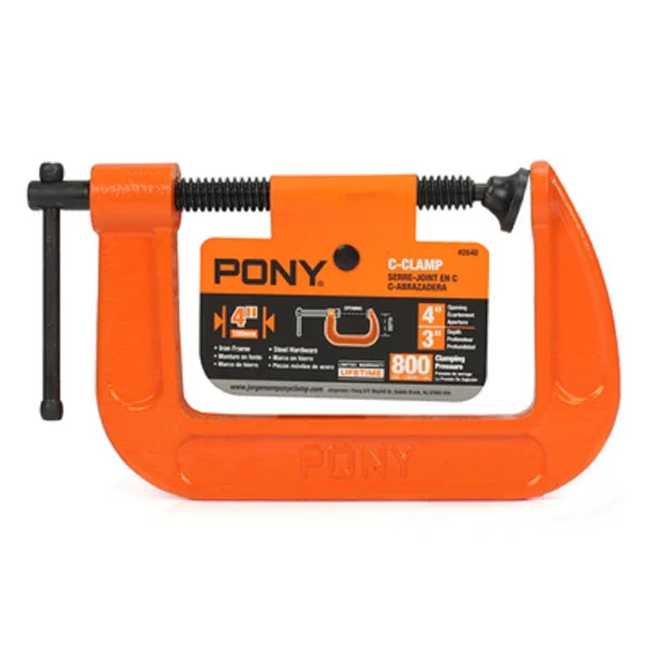 Arrow Fastener 2640 C-Clamp 4 Inch Heavy Duty Clamping Tool