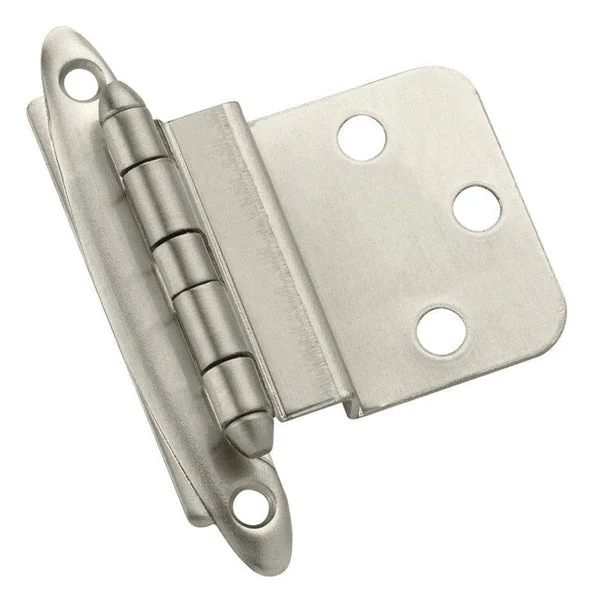 Amerock 1887597 Non Self Closing Hinge Satin Nickel 2-5/8 x 2-3/8 Inches