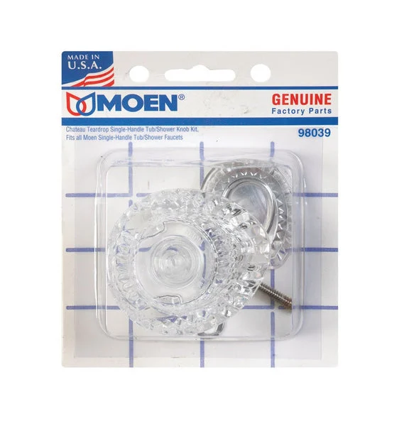 Moen 98039 Knob Handle Kit for Bathroom Cabinets Brushed Nickel Hardware
