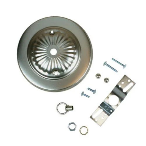 Jandorf 60216 Canopy Kit 5 Inch Brushed Pewter for Light Fixtures