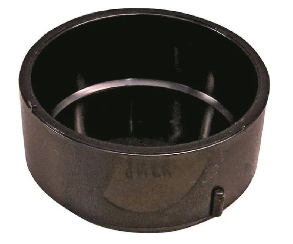 Genova 103083SBC 800 Series Pipe Cap Black 3 Inch for Plumbing Protection
