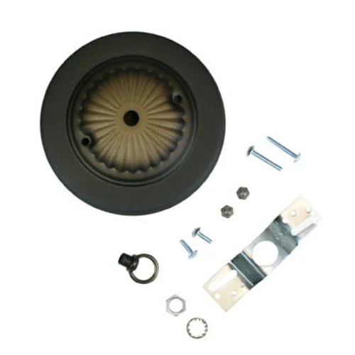 Jandorf 60213 5 Inch Oil Rubbed Bronze Canopy Kit for Lamps