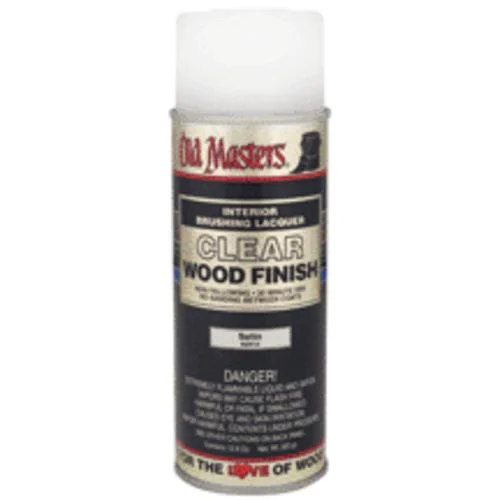 Old Masters 92910 Satin Clear Wood Finish Spray for Woodworking