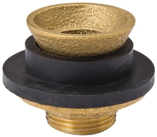 B & K 150-206 Brass Closet Spud 1-1/2 x 1-1/2 Inches for Toilet Installation