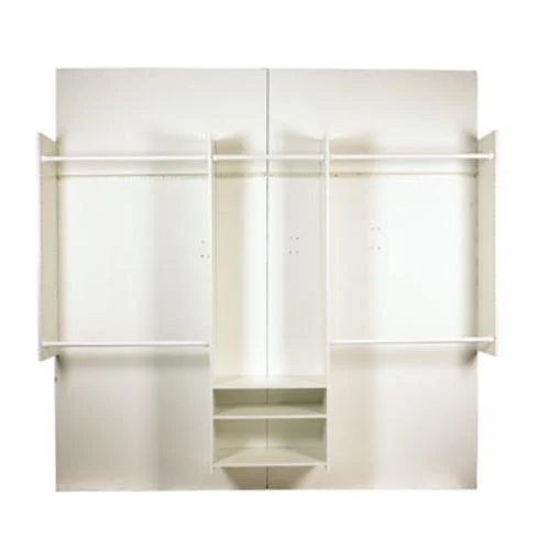 Easy Track RB1460 Deluxe Starter Closet Kit 4ft x 8ft White