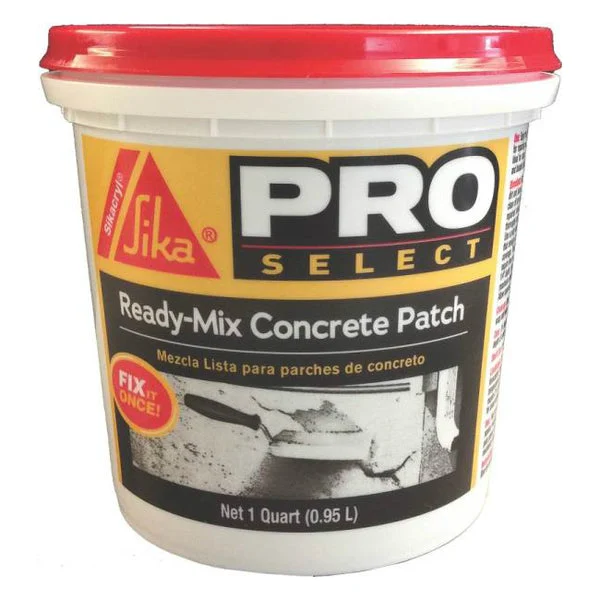 Sika 472189 Sikacryl Ready-Mix Concrete Patch Quart for Quick Repairs