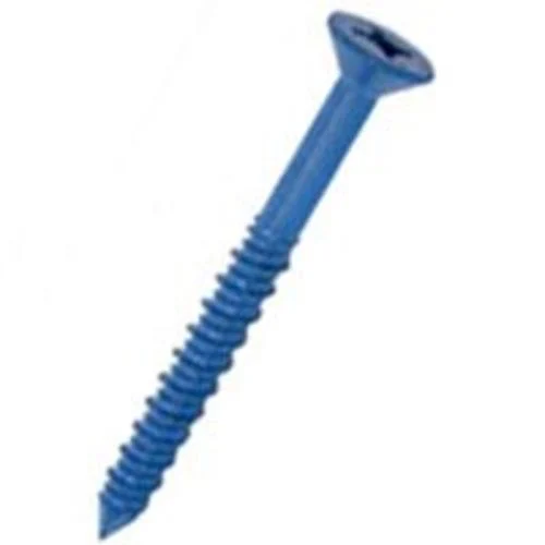 Cobra 633W Concrete Screw Flat Head 1/4 x 2-3/4 Inch Heavy Duty Fastener
