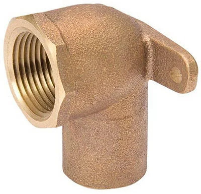 Mueller Drop Ear Elbow 90 Degree 3/4 Inch Cast Copper for Secure Plumbing Connections