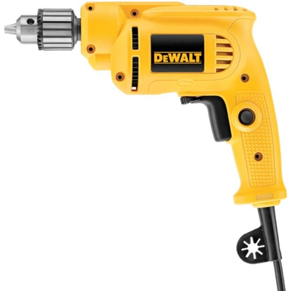 DeWalt DWE1014 Heavy Duty VSR Drill with Keyed Chuck 3/8" 0-2800 RPM for Professionals