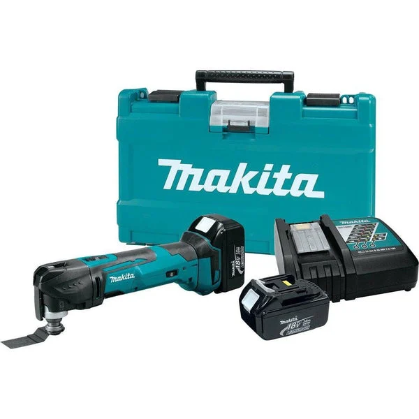 Makita XMT035 LXT Lithium-Ion Cordless Multi-Tool Kit 18V Oscillating Tool