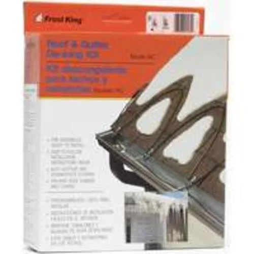 Frost King RC60 Electric Roof and Gutter De-Icing Cable Kit 60 Feet for Winter Snow Melting