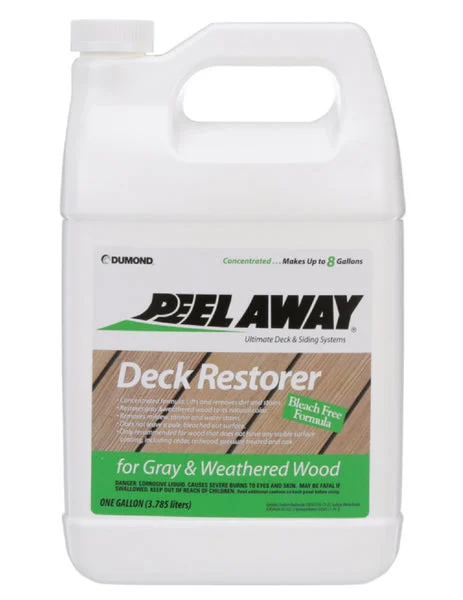 Dumond 2160 Peel Away Deck Restorer Gallon for Wood Deck Restoration