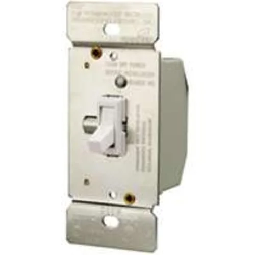 Cooper Wiring TI306-W-K Toggle Dimmer 3 Way White Light Switch