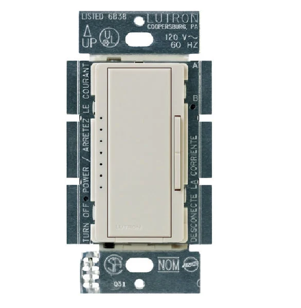 Lutron Electronics MACL-153MH-LA Three-Way Dimmer Switch 1.25 amps 150 Watts