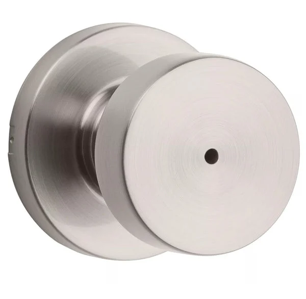 Kwikset 730PSK RDT 15 CP Signature Privacy Door Lock Knob in Satin Nickel