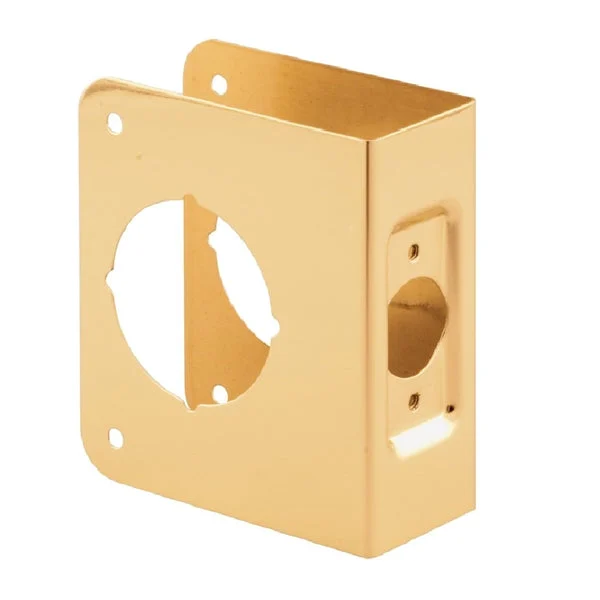 Prime-Line U-9543 Defender Security Door Reinforcer Lock Solid Brass