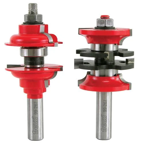 Freud 99-267 Two Piece Entry Interior Door Router Bit Set