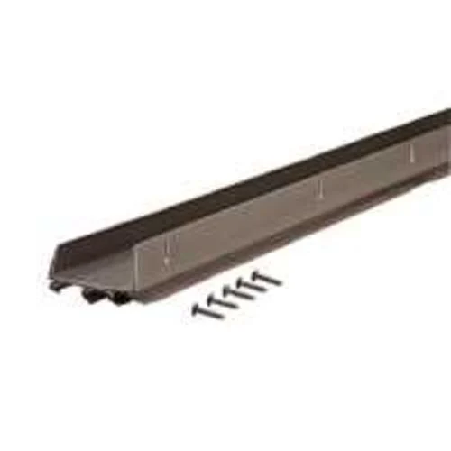 M-D Building 05991 1-3/4 Inch x 36 Inch Brown U-Shaped Vinyl Door Bottom for Weatherproofing