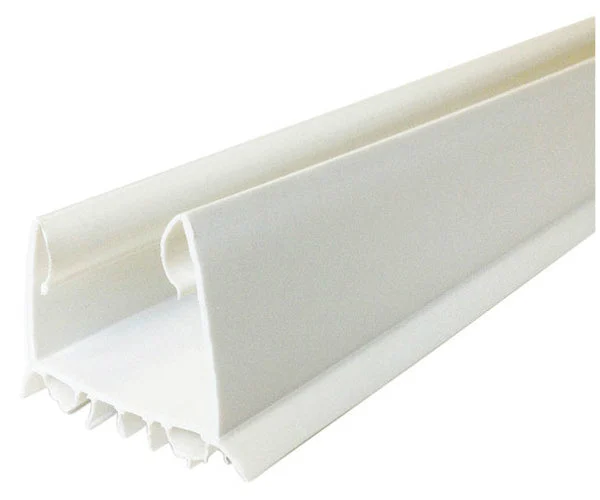M-D Building 43336 White Slide On Door Seal 36 Inch L Vinyl Weatherstrip