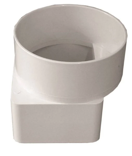 Genova 414463BC 400 Series Offset Downspout Adapter 3x4x4 Inch for Gutters