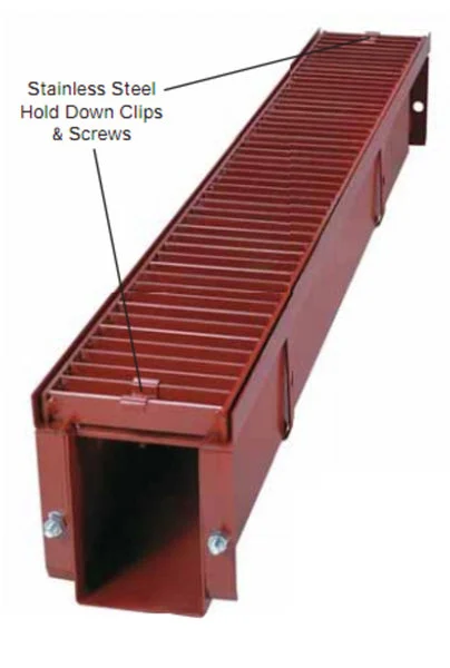 Marshall Stamping 6TDSG4 Steel Drain Grate for Heavy Duty Use
