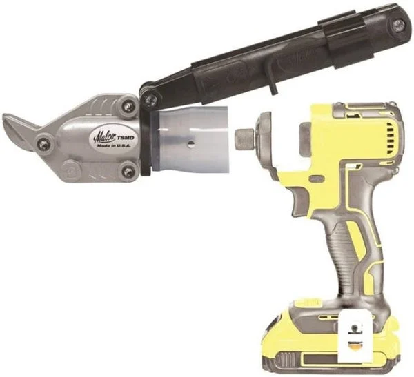 Malco TSMD Double Cut TurboShear Drill Attachment for Metal Cutting