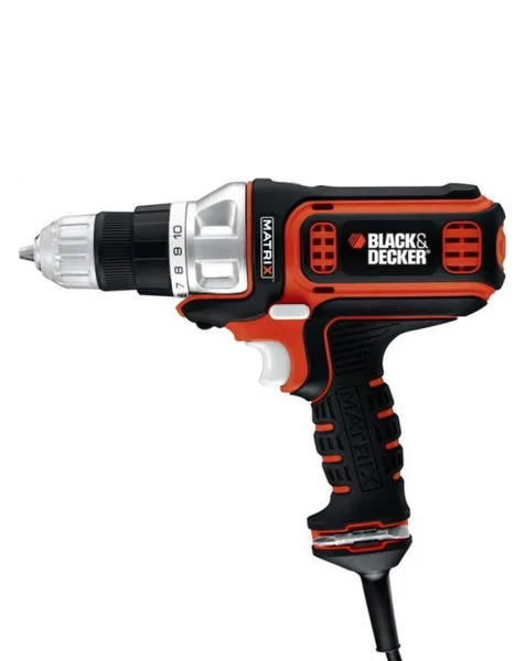 Black & Decker BDEDMT Matrix AC Corded Drill 12 Volt for DIY Projects