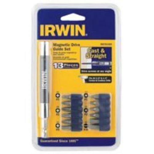 Irwin 3057013DS 2 Inch 13 Piece Magnetic Drive Guide Set