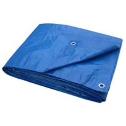 Toolbasix T0810BB70 Light Duty Plastic Tarp 8x10 Feet Blue for Covering