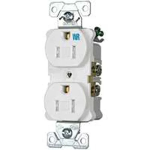 Cooper TWRBR15WBXSP WR & TR Commercial Duplex Receptacles 15 Amp Heavy Duty