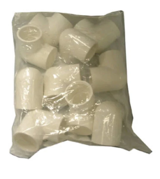 Charlotte Pipe PVC 02300C 0800HA PVC 90 Degree Pressure Elbow White